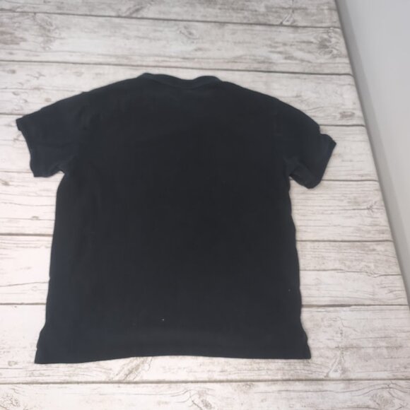 Polo Ralph Lauren Black Polo Shirt Big Pony Boys Size Medium - Picture 6 of 6